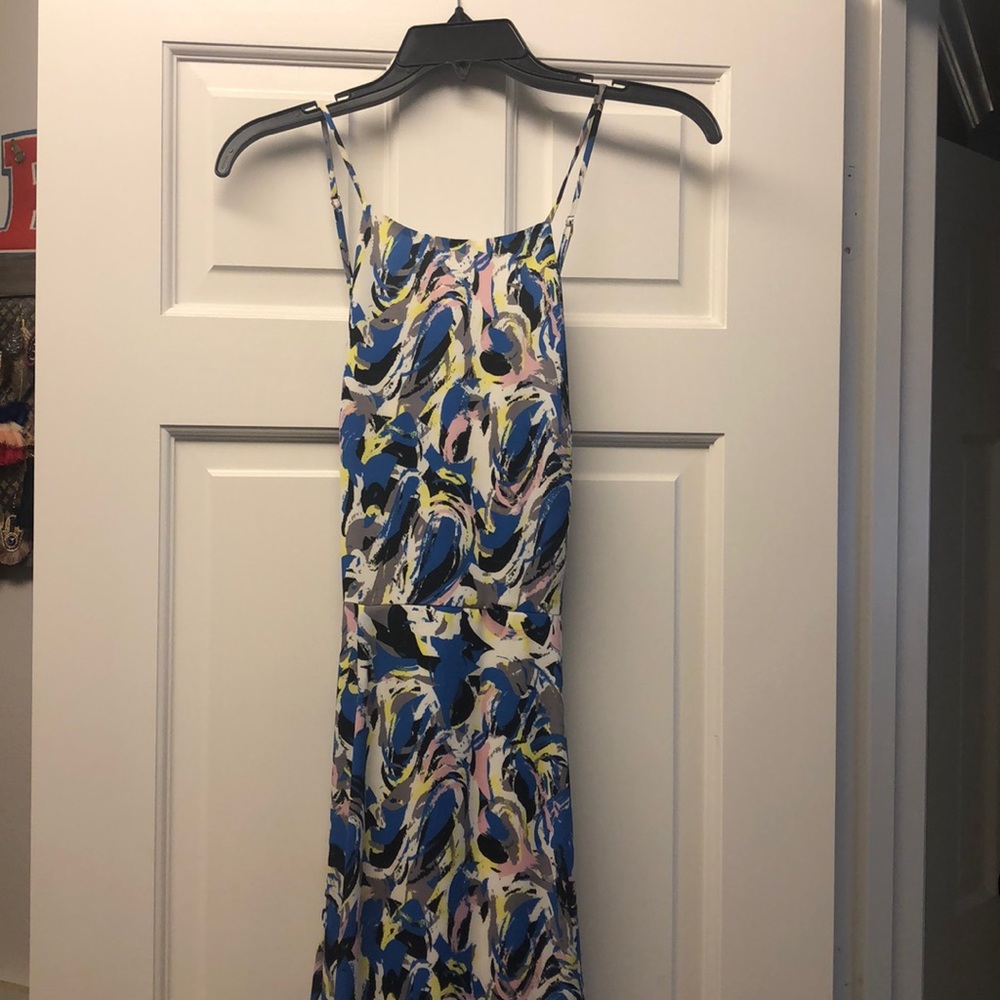 Aqua Maxi Dress